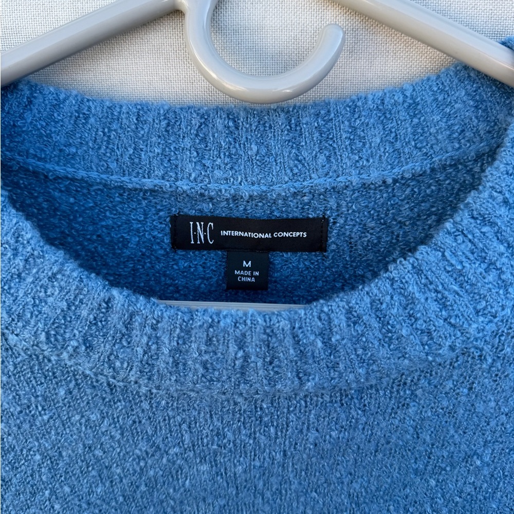 INC International Concepts Men's Crewneck Sweater in Blue